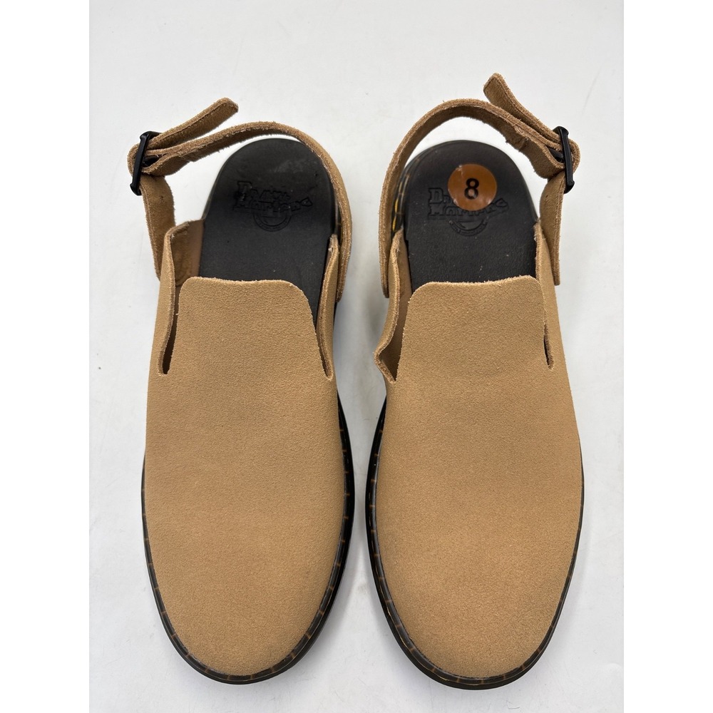 Women's Dr. Martens Carlson Suede Slingback Mule Sandals - size 8 Men/9‎ Ladies